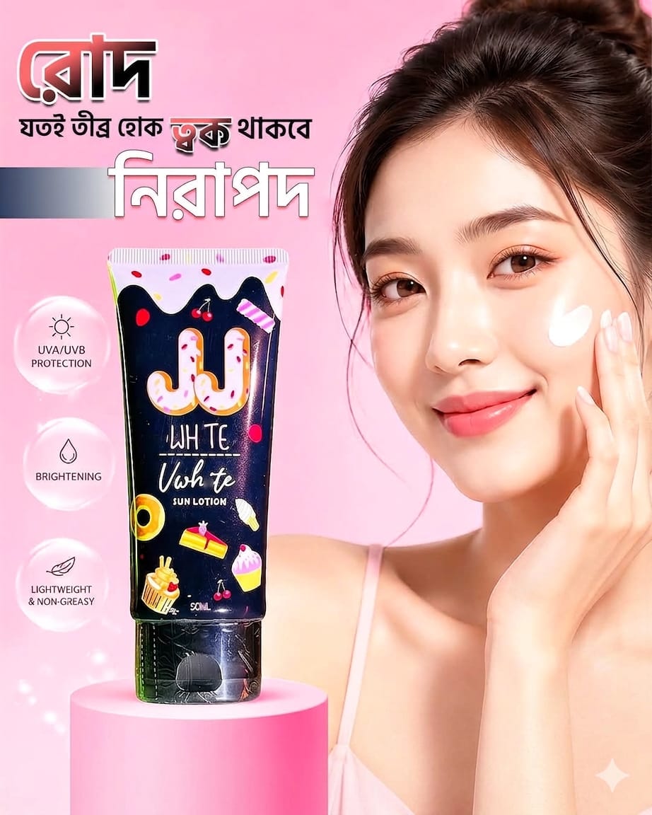 JJ White Vwhite Sun Lotion Main Image
